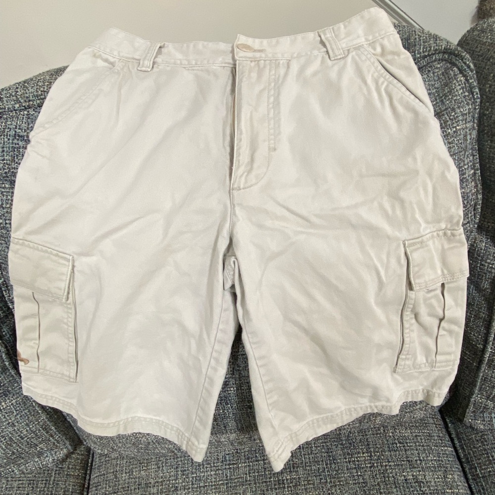 3/$29 - Tony Hawk Skateboard Cargo Shorts, Boys Size 14, Tan/Khaki, 100% Cotton
